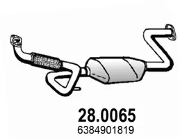 Catalytic Converter Mercedes-Benz VITO Bus · Mercedes-Benz VITO Van · Mercedes-Benz V-CLASS