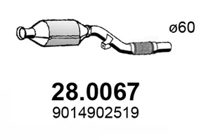 Catalytic Converter Mercedes-Benz SPRINTER 2-t Platform/Chassis · Mercedes-Benz SPRINTER 2-t Van · Mercedes-Benz SPRINTER 2-t Bus