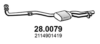 Catalytic Converter Mercedes-Benz E-CLASS · Mercedes-Benz E-CLASS T-Model