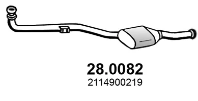 Catalytic Converter Mercedes-Benz E-CLASS · Mercedes-Benz E-CLASS T-Model