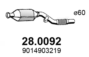 Catalytic Converter Mercedes-Benz SPRINTER 2-t Platform/Chassis · Mercedes-Benz SPRINTER 2-t Van · Mercedes-Benz SPRINTER 2-t Bus