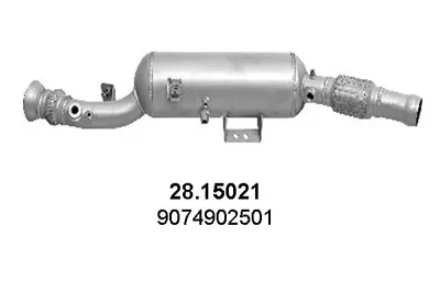 Soot/Particulate Filter, exhaust system Mercedes-Benz SPRINTER 3-t Bus · Mercedes-Benz SPRINTER 3-t Van · Mercedes-Benz SPRINTER 3-t Platform/Chassis