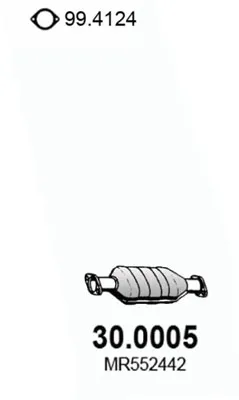 Catalytic Converter Mitsubishi PAJERO PININ I
