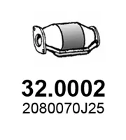 Catalytic Converter Nissan 200SX · Nissan 100NX · Nissan PRIMERA
