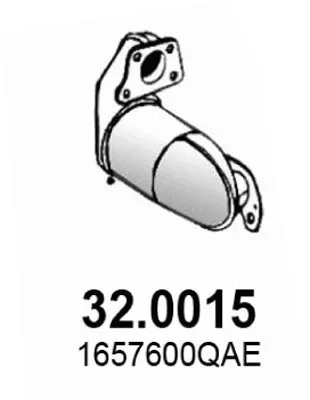 Catalytic Converter Nissan MICRA III · Nissan NOTE · Nissan KUBISTAR Van
