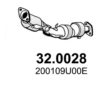 Catalytic Converter Nissan MICRA III · Nissan MICRA C+C III · Nissan NOTE