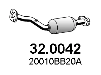 Catalytic Converter Nissan QASHQAI I · Nissan QASHQAI I VAN