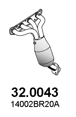 Catalytic Converter Nissan QASHQAI I · Nissan QASHQAI I VAN