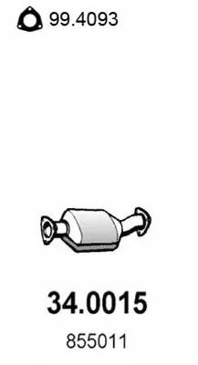 Catalytic Converter Opel KADETT E · Opel KADETT E Convertible · Opel KADETT E Estate