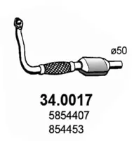 Catalytic Converter Opel ASTRA G Hatchback · Opel ASTRA G Estate · Opel ASTRA G Saloon