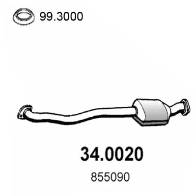 Catalytic Converter Opel ASTRA F Saloon · Opel ASTRA F Hatchback · Opel ASTRA F Estate