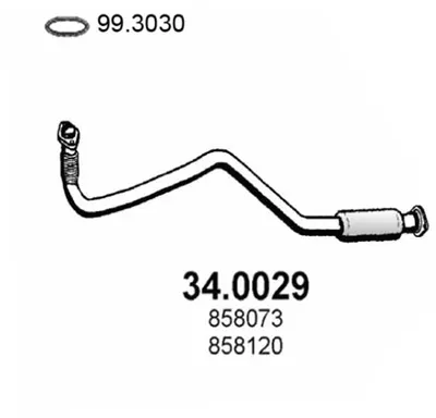 Catalytic Converter Opel VECTRA A · Opel VECTRA B Hatchback · Opel VECTRA B