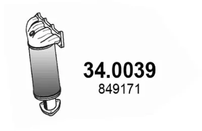 Catalytic Converter Opel ASTRA G Hatchback · Opel ASTRA G Estate · Opel ASTRA G Saloon
