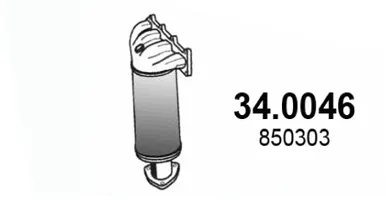 Catalytic Converter Opel VECTRA B Hatchback · Opel VECTRA B · Opel VECTRA B Estate