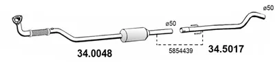 Catalytic Converter Alfa Romeo 159 Sportwagon · Opel CORSA C · Opel COMBO Box Body/MPV