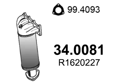 Catalytic Converter Opel ASTRA G Hatchback · Opel AGILA · Opel CORSA C