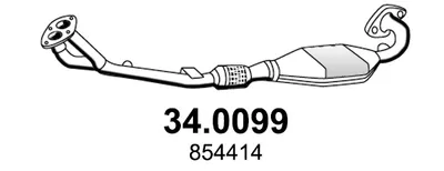 Catalytic Converter Opel OMEGA B Estate · Opel OMEGA B