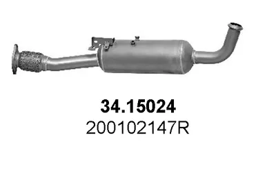 Soot/Particulate Filter, exhaust system Nissan NV400 Van · Nissan NV400 Platform/Chassis · Opel MOVANO B Van
