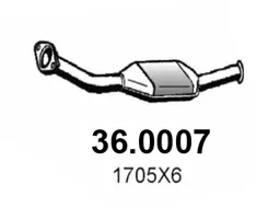Catalytic Converter Citroën BERLINGO / BERLINGO FIRST Box Body/MPV · Citroën BERLINGO / BERLINGO FIRST MPV · Citroën XSARA