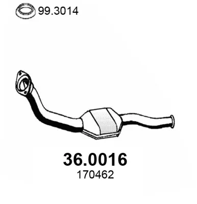 Catalytic Converter Peugeot 205 I · Peugeot 205 I Convertible · Peugeot 205 II