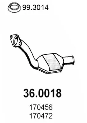 Catalytic Converter Peugeot 405 I Break · Peugeot 405 I