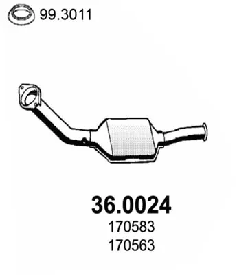 Catalytic Converter Peugeot 306 Hatchback · Peugeot 306 · Peugeot 306 Break