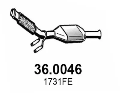 Catalytic Converter Peugeot 206 SW