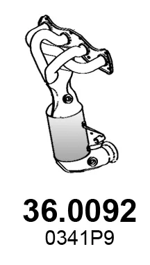 Catalytic Converter Citroën C4 Coupe · Citroën C4 I · Citroën C4 PICASSO I MPV