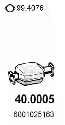 Catalytic Converter Renault 19 II Cabriolet · Renault 19 I · Renault 19 I Chamade