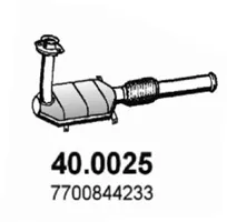 Catalytic Converter Renault CLIO I · Renault KANGOO · Renault CLIO II