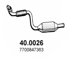 Catalytic Converter Nissan KUBISTAR Van · Renault KANGOO · Renault CLIO II