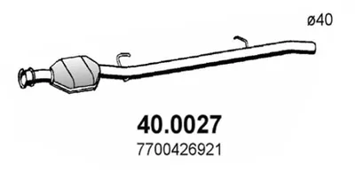 Catalytic Converter Renault CLIO I · Renault CLIO II · Renault CLIO II Hatchback Van