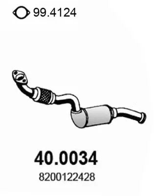 Catalytic Converter Renault TWINGO I · Renault TWINGO I Hatchback Van