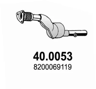 Catalytic Converter Renault LAGUNA II · Renault LAGUNA II Grandtour · Renault ESPACE IV