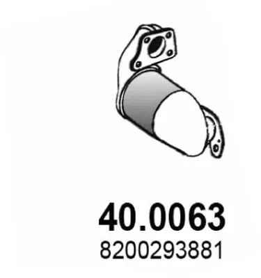 Catalytic Converter Nissan MICRA III · Nissan NOTE · Nissan KUBISTAR Van