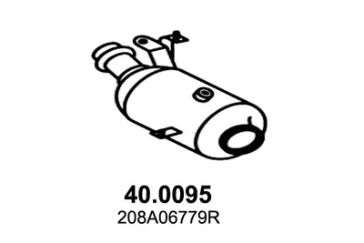 Catalytic Converter Renault TWINGO III · Smart FORTWO Coupe · Smart FORFOUR Hatchback
