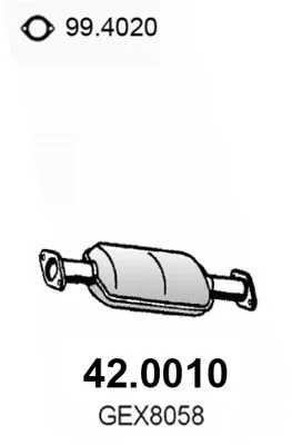 Catalytic Converter Mg MG ZR · Rover 200 II Hatchback · Rover 200 II Convertible