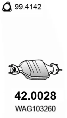 Catalytic Converter Honda CIVIC VI Fastback · Honda CIVIC VI Hatchback · Honda ACCORD V