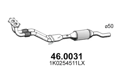 Catalytic Converter Audi A3 · Audi A3 Sportback · Seat ALTEA