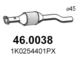Catalytic Converter Seat ALTEA · Seat LEON · Seat ALTEA XL