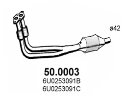Catalytic Converter Skoda FELICIA I · Skoda FELICIA I Estate · Skoda FELICIA I Pickup