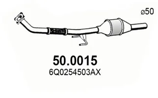 Catalytic Converter Nissan PRIMASTAR Bus · Nissan PRIMASTAR Van · Opel VIVARO A Van
