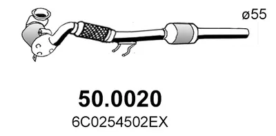 Catalytic Converter Audi A1 · Audi A1 Sportback · Seat INCA