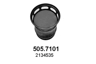Soot filter/particles, exhaust system ASSO 505,7101