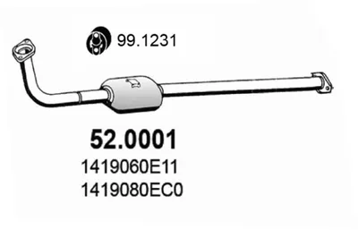Catalytic Converter Suzuki SWIFT II Hatchback · Suzuki WAGON R+
