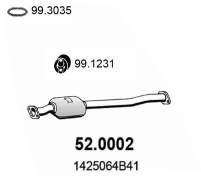 Catalytic Converter Suzuki SWIFT II Hatchback