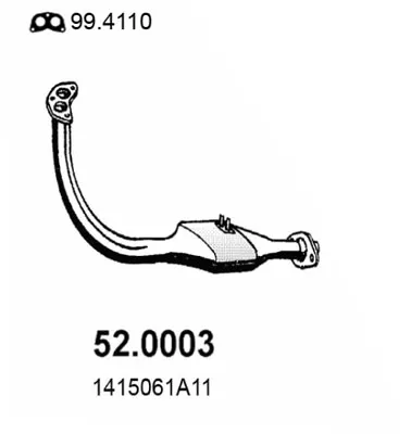 Catalytic Converter Suzuki VITARA · Suzuki VITARA Cabrio