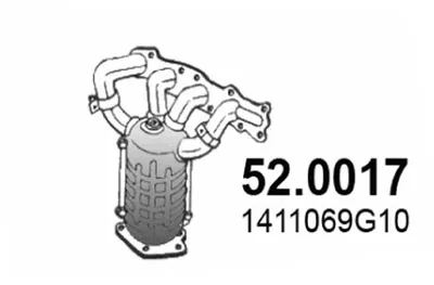 Catalytic Converter Suzuki IGNIS I