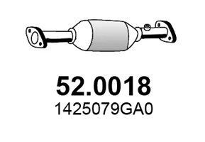 Catalytic Converter Suzuki ALTO VI