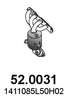 Catalytic Converter Opel AGILA · Suzuki SPLASH · Suzuki SWIFT IV